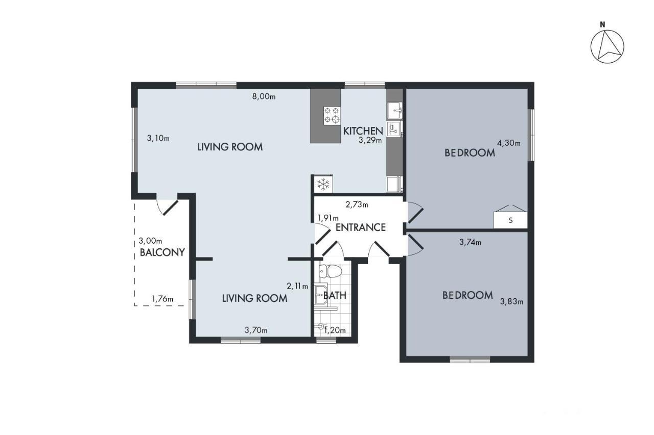 Sanders Charm - Endearing Two-Bedroom Apartment With Shared Garden 코펜하겐 외부 사진